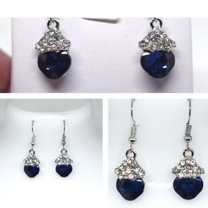 NWOT Sapphire earrings